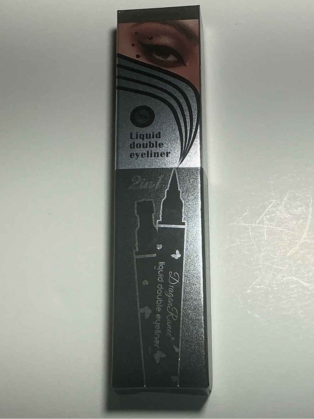 Dragon Ranee Liquid Double Eyeliner | Waterproof 2-in-1 Black Eyeliner